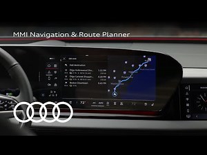 Audi Tech Tutorial: Q6 e-tron | MMI Navigation & Route Planner