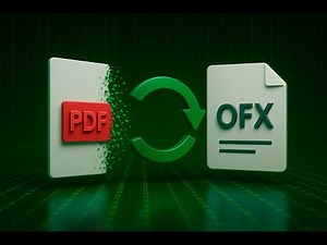 Conversor de PDF para OFX e Excel | Transforme Extratos em Segundos!