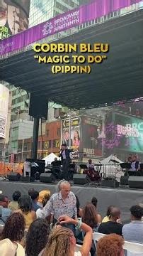 Corbin Bleu performs "Magic to Do"