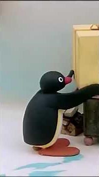 Who will clean this up?! 🐧 #Pingu