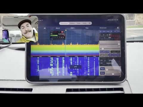 Remote HF Power! 500W FlexRadio Aurora 510 From a Parking Lot 🚗📡 | K9QCA & N2AM Ham Radio