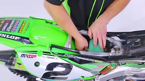This video shows you how to oil your foam air filter. We want to thank Factory Kawasaki Racing Team and Vandepunt productions for their cooperation and professionalism. | Twin Air High Performance Airfilter Products