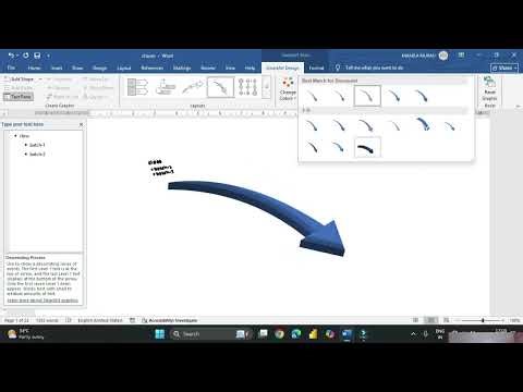 smart art in Microsoft word fully tutorial #msword_computer
