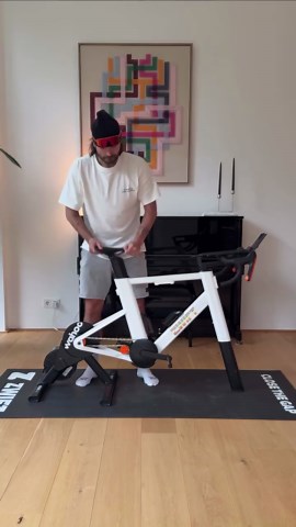 ZWIFT RIDE with KICKR CORE and ZWIFT RIDE SMART FRAME