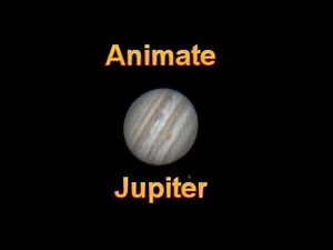 How to Animate Jupiter's Rotation (Timelapse)