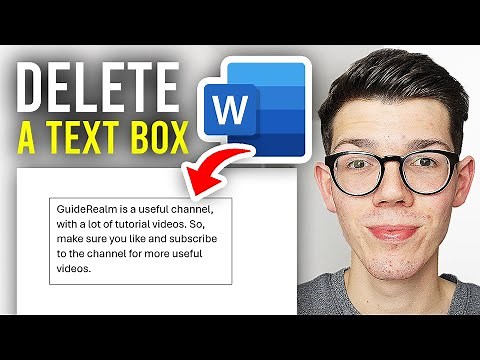 How To Delete Text Box In Word - Full Guide