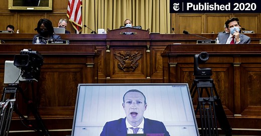 U.S. and States Say Facebook Illegally Crushed Competition