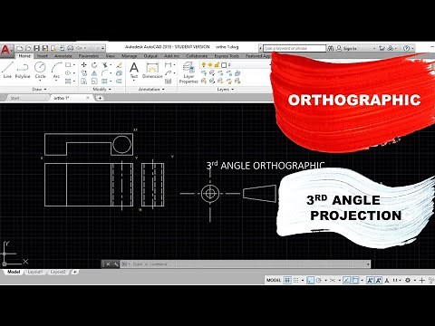 3rd Angle Orthographic Projection