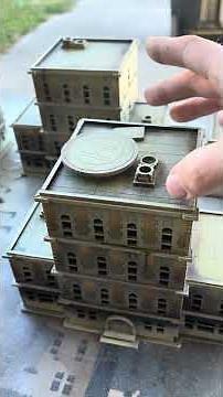 Battletech Alpha Strike: Second set of buildings for the Urban expansion are now done!