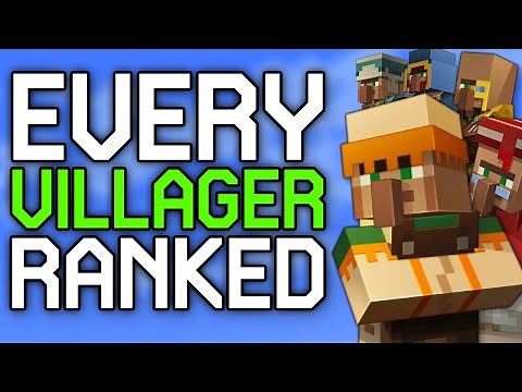 Ranking EVERY Villager in Minecraft