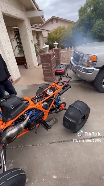 Banshee 350 Twin Cylinder Sound Demonstration