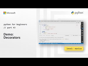Demo: Decorators | Python for Beginners [43 of 44]