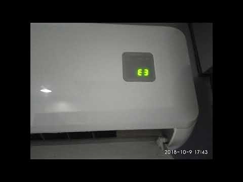 E3 error code air conditioner