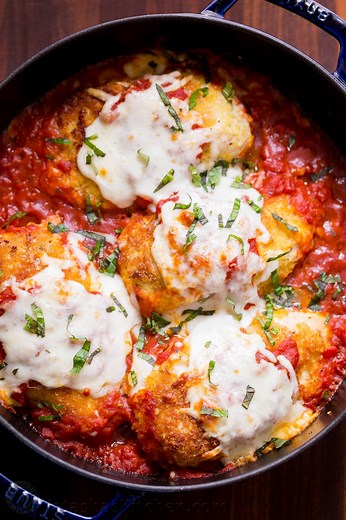 Stuffed Chicken Parmesan Recipe (with GF Option)