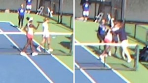 Pro Female Tennis Players Fight On Court Over Aggressive Handshake