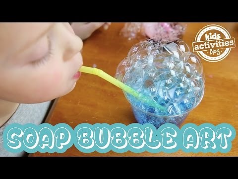 Soap Bubble Art