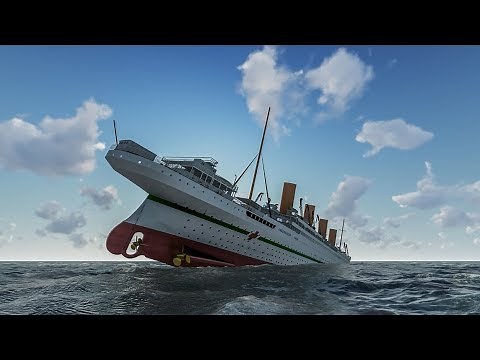 HMHS Britannic Sinking Animation