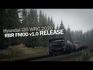Richard Burns Rally - RELEASE of FMOD plugin v1.0 🥳 | Hyundai i20 WRC 2020 sound 🚗🔊