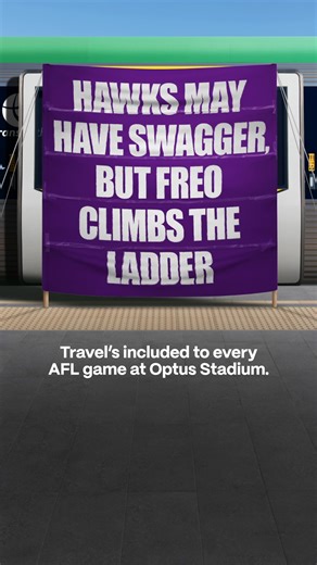 Headed to the footy this weekend? Transperth travel is included in your ticket to Fremantle Dockers v Hawthorn on Saturday 12 July at Optus Stadium. If you’re travelling from Murdoch, Bull Creek, or Canning Bridge stations, catch a timetabled train to Perth Underground and transfer to an Armadale or Thornlie-Cockburn Line train to Perth Stadium Station. Plan your journey using the Transperth app or our online JourneyPlanner. | Transperth | Facebook