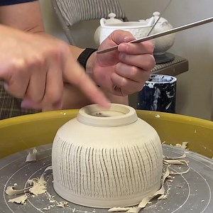 8K views · 79 reactions | 532. Making a sodium silicate texture teabowl. Watch the detail on my YouTube channel: https://www.youtube.com/watch?v=9498DTfkjBY&t=264s | Hsin-Chuen Lin Ceramics | Facebook