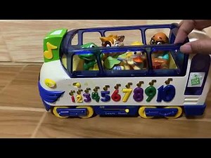 Leap Frog Train Locomotive Bus Learn Numbers Music Math Games Learning Toy Review