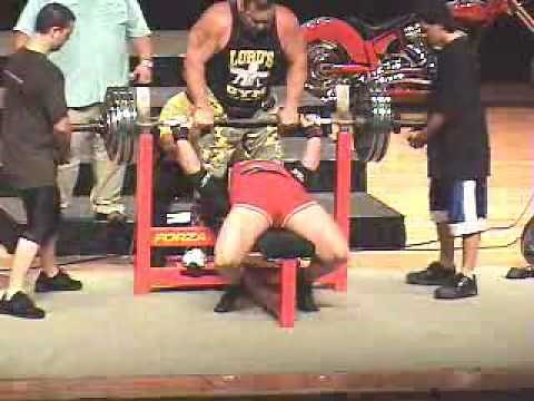 Becca Swanson Benches 551 lbs