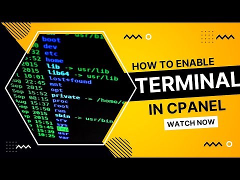 How to enable terminal or SSH Access in cpanel or Godaddy Hosting | Activate Cpanel Terminal
