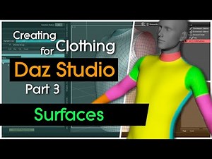 Creating Clothing for Daz Studio Part 3 - Surfaces