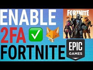 How To Enable 2FA on Fortnite / EpicGames