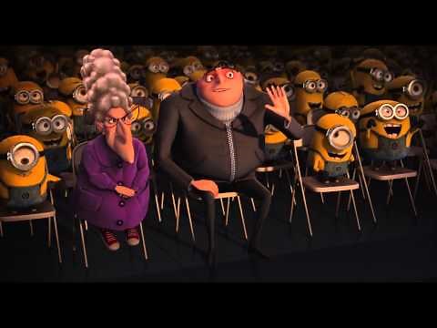 Despicable me - minions night kiss and dance HD