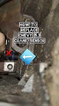How To Replace Chevy 5.3 Crank Sensor