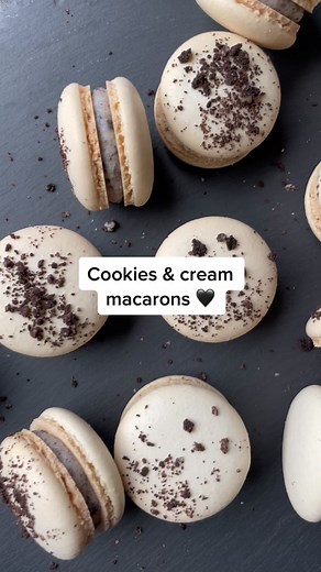 Delicious Cookies & Cream Macarons Recipe | Macaron Making Process
