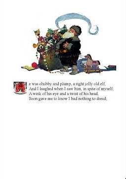 Twas the Night before Christmas: A Visit from St. Nicholas by Clement Clarke Moore