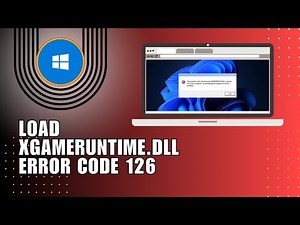 👍 GUIDE: How To Fix Failed To Load xgameruntime.dll Error Code 126 | Troubleshooting
