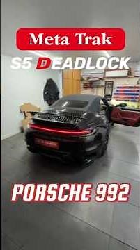 Meta Trak S5 Deadlock Tracker & Immobiliser Insurance Approved Vehicle Live GPS Tracking Porsche 992