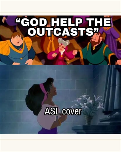 Signplaying on Instagram: "One of the ways to sign a song is to use a metronome. In this ASL cover, each sign is assigned a number of beats — following the sheet music. On the top of the video screen is the beat count for each sign. So, you can see how the signing can follow the rhythm of the song. I did a translation of “God Help the Outcasts” last year. In response, someone asked why I did not sign the word “gypsy” in the song. That’s because I used a common translation strategy called “person