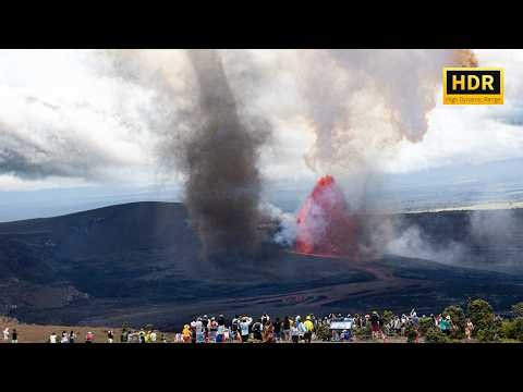 Episode 49 - Kīlauea Volcano Eruption 🌪️🌋 (June 14, 2026) 4K HDR