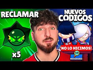 TODOS LOS NUEVOS CODIGOS DEL EVENTO !!! CODIGO QR Y DROPS DEL CAOS GRATIS !!! en BRAWL STARS