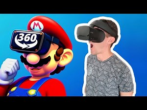 Explore Super Mario in Real Life: 360° VR Gaming Adventure!
