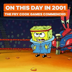 On this day 18 YEARS AGO the Fry Cook Games commenced | Nickelodeon's On This Day