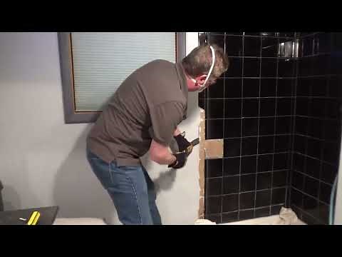 Removing Shower Tile