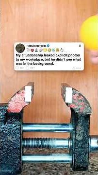 My situationship leaked explicit photos at my job, but he didn’t notice what was in the background.