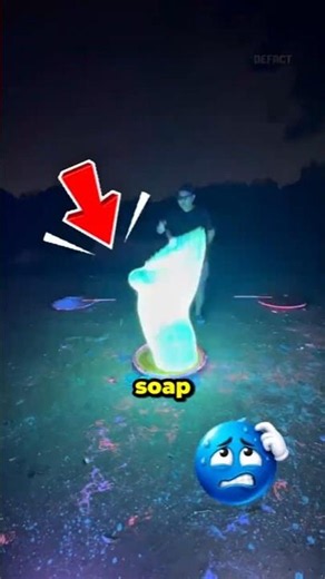 This Bubble Glows in the Dark... and the Reason Is Insane 😳