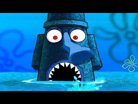 SpongeBob Season 2, Episode 12 "Squidville", but it's ruined by AI