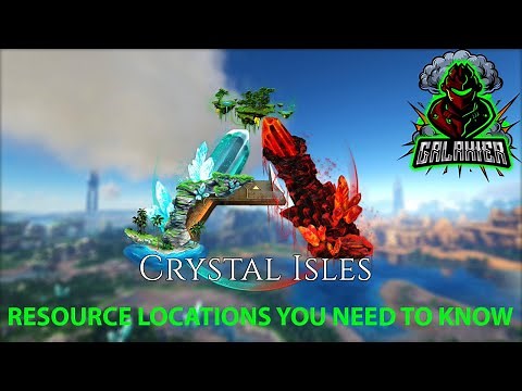 CRYSTAL ISLES: ALL RESOURCE LOCATIONS