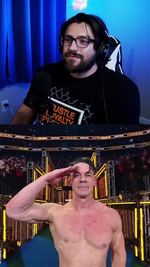 John Cena says his final goodbye to WWE. #wwe #reaction #wrestletok #johncena #tripleh