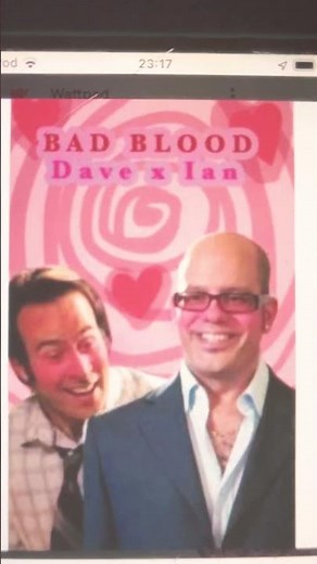 Dave Seville x Ian Hawke bad blood 🥰🥰🥰😍😍😍❤️￼￼￼￼￼