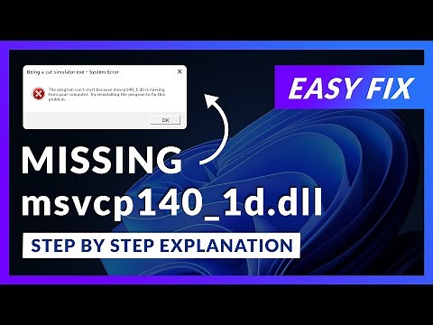 msvcp140_1.dll Error Windows 11 | 2x FIX | 2023