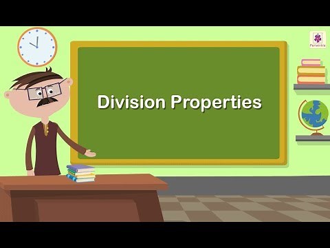 Division Properties | Mathematics Grade 3 | Periwinkle