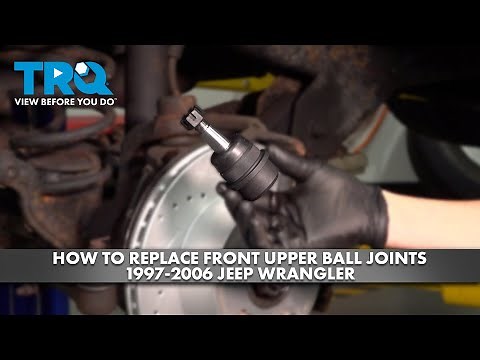 How to Replace Front Upper Ball Joint 1997-2006 Jeep Wrangler